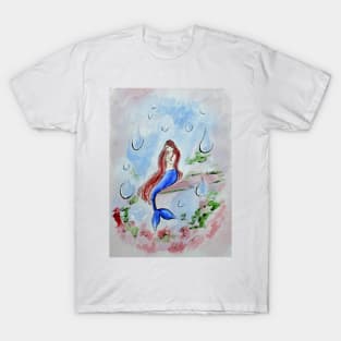 Kim's Mermaid Trans BG T-Shirt